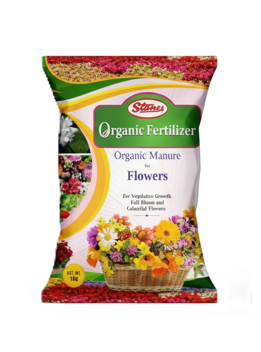 ORGANIC FERTLIZER FOR FLOWERS by T. Stanes and Company ORGANIC FERTLIZER FOR FLOWERS by T. Stanes and Company